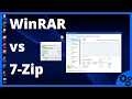 WinRAR vs 7-Zip Tutoriales G O