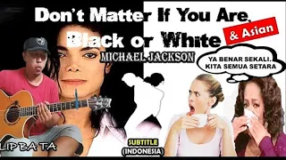 Download MICHAEL JACKSON HARUS BANGGA DENGAN INI ! ! BLACK OR WHITE  ALIP BA TA cover   NEWEST REACTIONS 2021 MP3