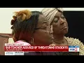 Warrants Calhoun County substitute teacher threatened students made them stand for long time