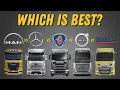 EPIC European Truck Battle Scania vs Volvo vs MAN vs DAF vs Mercedes