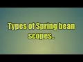 9 Spring bean scopes