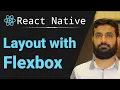 Layout with Flexbox in React Native in Hindi Flex in React Native Urdu Hindi Lecture 7