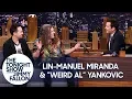 Jimmy Geeks Out with Lin-Manuel Miranda and Weird Al Yankovic Over Hamilton and Music