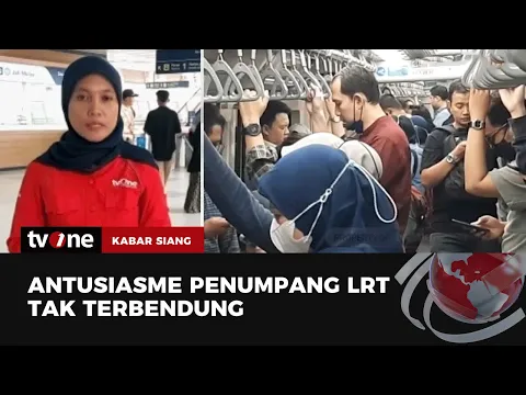 Sempat Bermasalah, Namun Antusias Warga Menggunakan LRT Tidak Surut