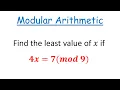 Modular Arithmetic Likely Examination Questions Maths Center