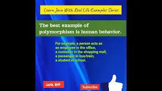Java Polymorphism Learn Java with Real Life Examples