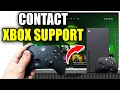 How To Contact Xbox Support - Account Recovery Game Refunds More