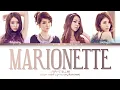 Lagu STELLAR Marionette Lyrics (스텔라 Marionette 가사) (Color Coded Lyrics)