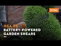 HSA 26 Battery-powered STIHL Garden Shears Features and Benefits