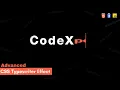 Advanced Typewriter Effect Using HTML CSS JavaScript CodeXpool