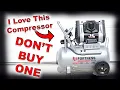 Habor Freight Fortress Ultra Quiet Air Compressor Honest Review - Don t Buy One