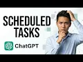 ChatGPT How to See Scheduled Tasks