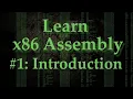 x86 Assembly 1 Introduction binary and octal system