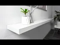 How To Install Floating Shelves Easy DIY IKEA Floating Shelves Install