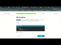 74 Dictionary Functions Python Developer Sololearn