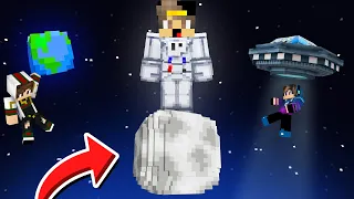 ماين كرافت ولكن سباق بلوكات حظ القمر اقوي بلوكات في العالم بلوكات الفضاء 