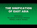6 4 Sinification of East Asia