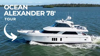 2014 Ocean Alexander 78 “Rhythm ‘n Blues” Yacht Tour | Boating Journey