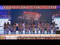 Lagu Karena Kusuka Dirimu (Kimi no Koto ga Suki Dakara) - JKT48 (Lyrics) | Performance Video