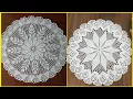 120 Vintage Round Crochet Filet Table Runner Pattern Ideas