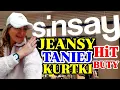 Lagu SINSAY🛍️ OBŁĘDNE NA JESIEŃ IDEALNE💥JEANSY💥MARYNARA SZTOS💥BUTY JAK UGG TANIO ŚLICZNE 39.99 ZŁOTYCH💥