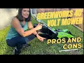 Greenworks 40V 16-Inch Lawn Mower Review Pros and Cons You Need to Know