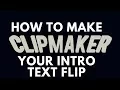 How To Make Your Intro Text On Panzoid Flip