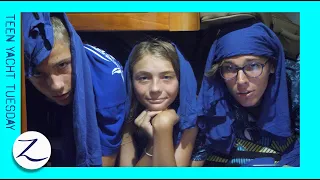 Two Guys, a Girl, and a Big Boat  (Teen Yacht Tuesday)