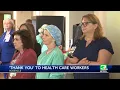Sutter Roseville employees get thank-you lunch as COVID-19 global health emergency declared over
