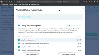 Writing Efficient Python Code - 7 timeit function in Python
