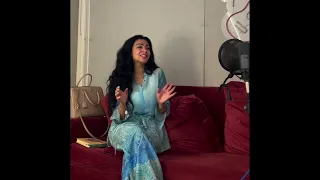 ميرهان حسين تغني ايه بس اللى رماك من عمرو دياب دندنها