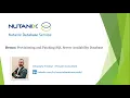 Nutanix NDB Demo SQL Availability Database Provisioning And Patching