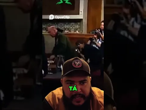 Por que estão escondendo esse homem e afastando as câmeras