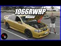 This BA XR6 Turbo Makes Over 1000 HP MANUAL SCARY