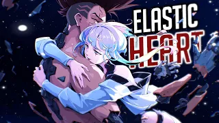 nightcore elastic heart rock version lyrics 