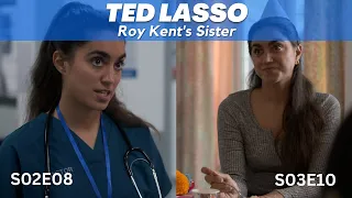 ted lasso roy kents sister at the hospital and uncles day s02e08 s03e10