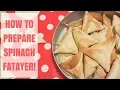Maha s Palestinian Recipes - How To Make Fatayer Spinach Pie