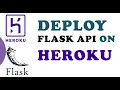 Simple web app with Flask and Heroku 10 minutes 2022