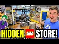 Shopping at this HIDDEN Lego Store Retired Sets Minifigures Vintage Lego