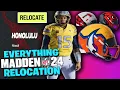 NEW CITIES AND JERSEYS EVERY Relocation Team In Madden 24 Franchise