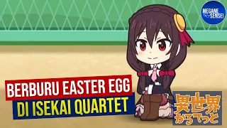 gua nonton isekai quartet s1 buat nyari detail kecil dan ini hasilnya