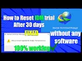 How to reset IDM internet download manager trial after 30days 2026