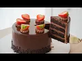 Download Lagu Chocolate Cake With Chocolate Ganache Glaze
