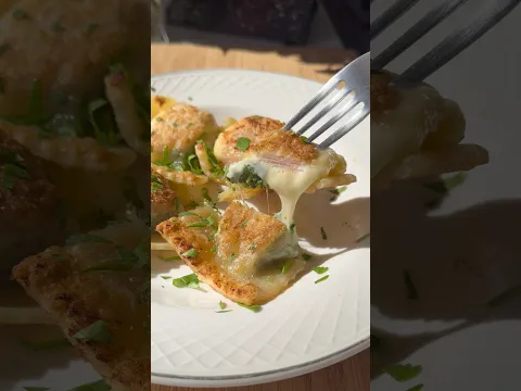 🍝Ravioles con masa de tarta