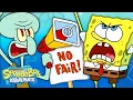 SpongeBob Quits the Krusty Krab Squid on Strike Full Scene SpongeBob