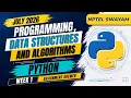 Programming Data Structures Algorithms Using Python Week 1 Assignment Answers July 2026 NPTEL