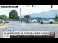 2 officers injured in Cincinnati crash