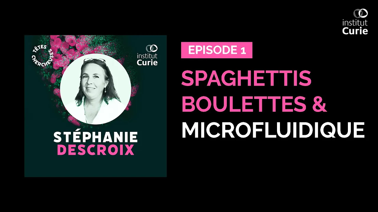 Spaghettis boulettes & Microfluidique avec Stéphanie Descroix