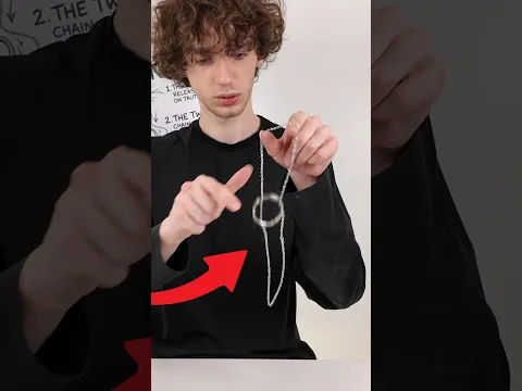 The Ring and Chain Hack Explained 🪄 #magic #tricks #shorts