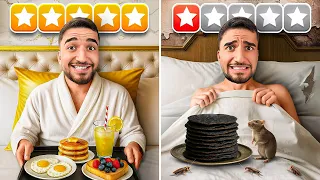 1 Star Hotel Vs 5 Star Hotel The Difference Is Crazy 